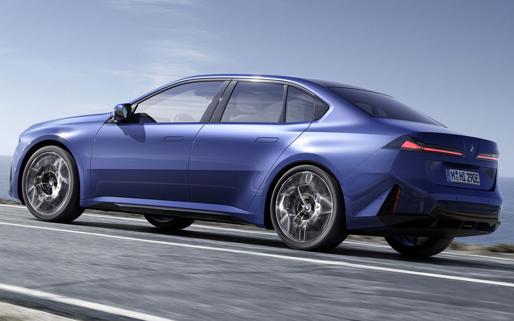 Tre Quarti Posteriore della BMW i3 Neue Klasse Tre Quarti Posteriore della BMW i3 Neue Klasse